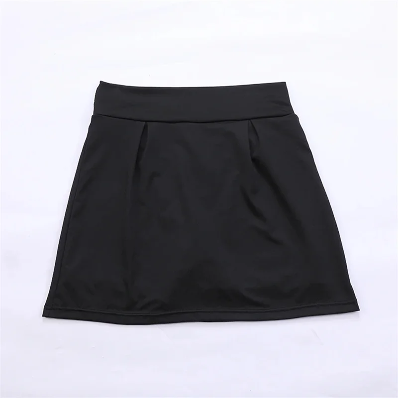 Summer Women Sprints Tennis Dance Fitness Short Skirts Quick Drying Solid Female Lining High Waist Mini Skirts Shorts DF4987 - Image 5