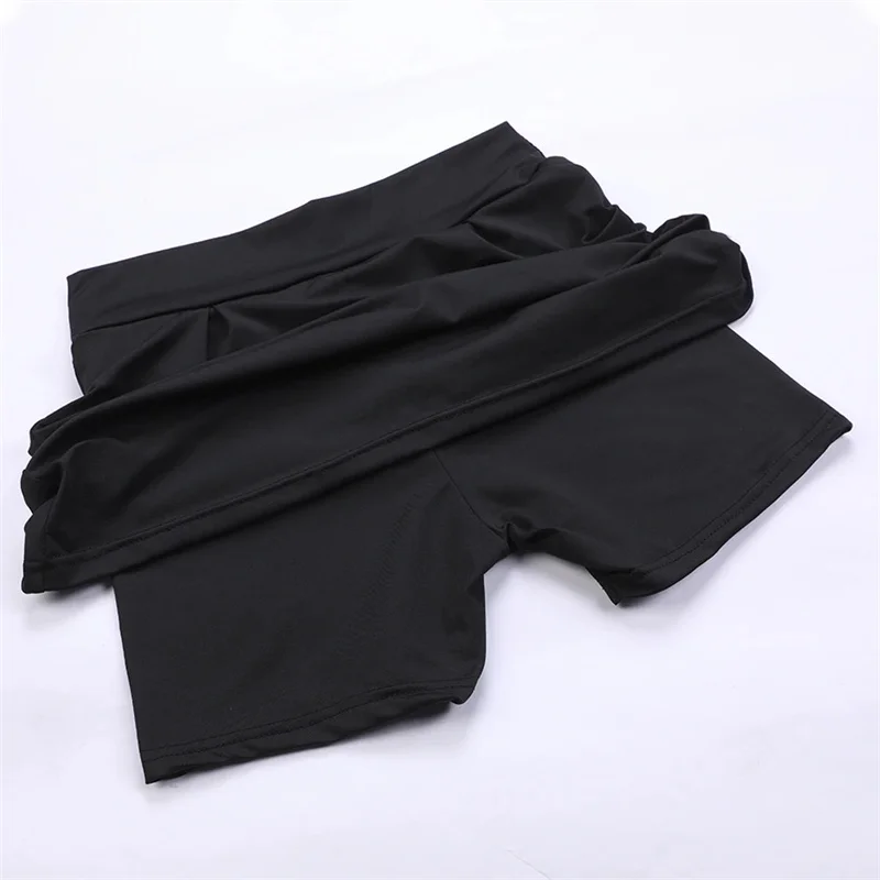 Summer Women Sprints Tennis Dance Fitness Short Skirts Quick Drying Solid Female Lining High Waist Mini Skirts Shorts DF4987 - Image 6