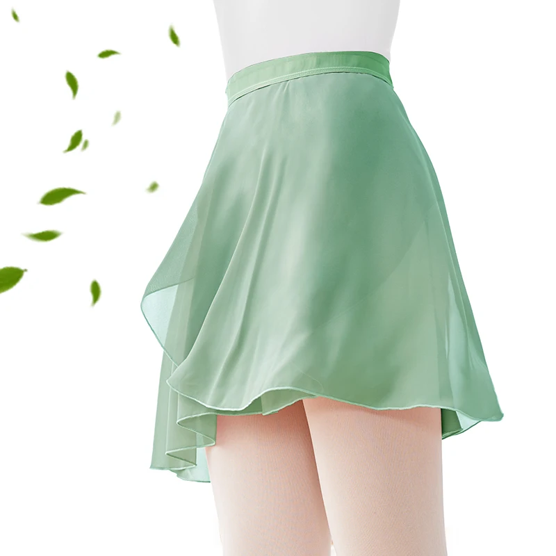 Women Ballet Skirts Lace-up Skirts Dance Skirts Polyester Adults Girls Leotards Skirt Ballet Practice Dancing Miniskirts Tutu - Image 2