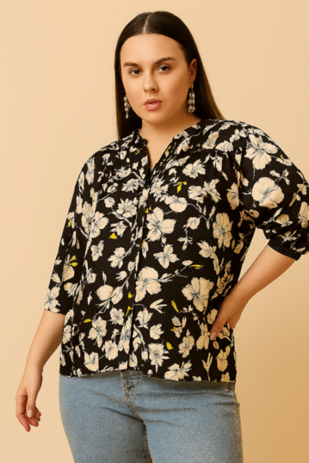 Trendy Western Wear Top for Women | Black3 | L